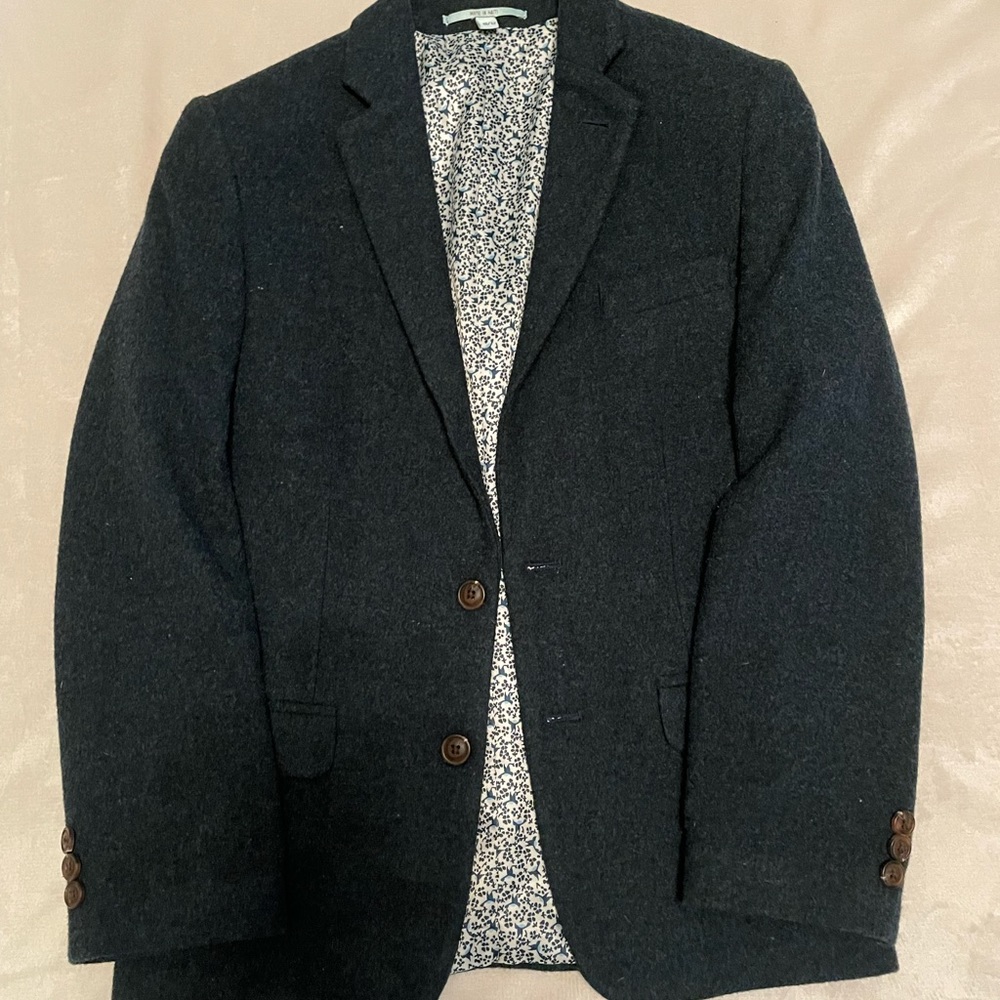 NWOT Class Club boys navy blue blazer size 10/12